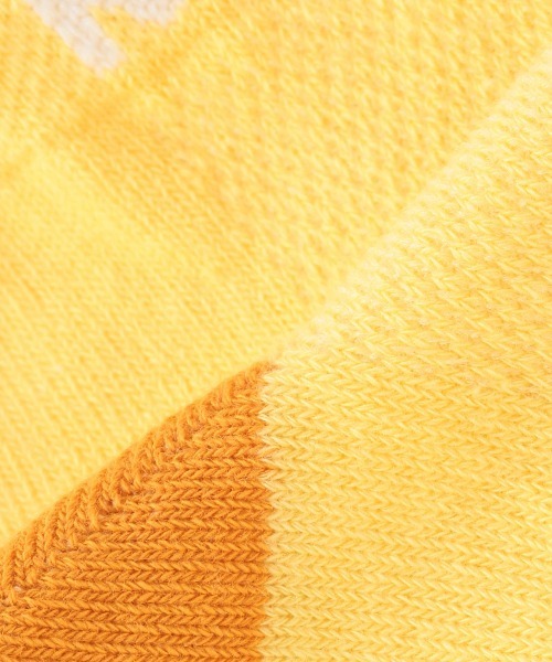 kladskap（クレードスコープ）の「乗り物刺しゅう配色スニーカーインソックス（ソックス/靴下・キッズ・イエロー/レッド/サックスブルー・M/L/S）」の10枚目の写真