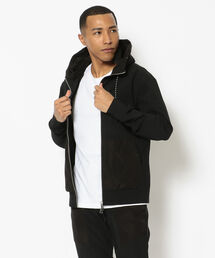 P.M.D.S. | P.M.D.S./ピー エム ディー エス/GHISLAIN ストレッチナイロン切り替えパーカー(パーカー)