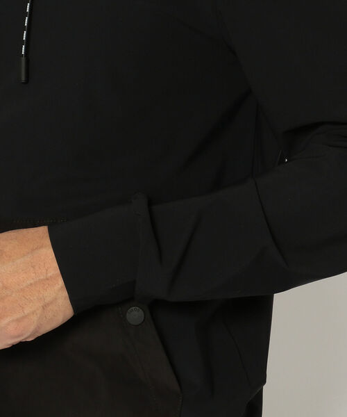 P.M.D.S.（ピー エム ディー エス）の「P.M.D.S./ピー エム ディー エス/GHISLAIN ストレッチナイロン切り替えパーカー（パーカー・メンズ・ブラック・MEDIUM/LARGE/X-LARGE）」の12枚目の写真