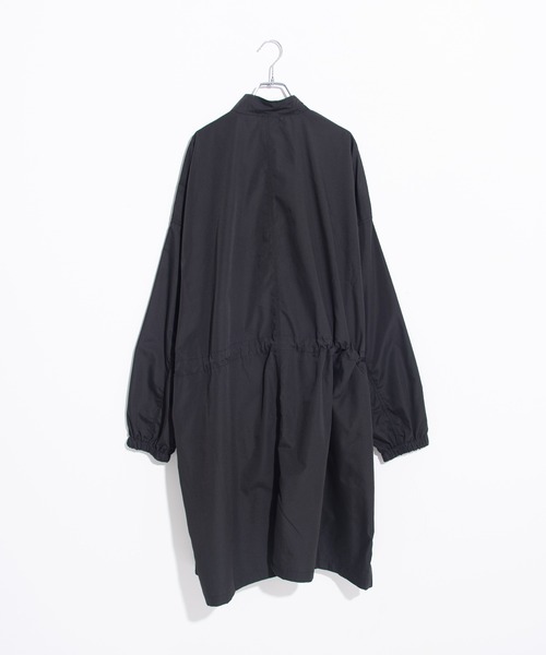 THE HITSS(ヒッツ)の「【THE HITSS】ブロード ミリタリー スタンドカラーモッズコート 一重(モッズコート・メンズ・カーキ/ブラック・L/M)」の3枚目の写真