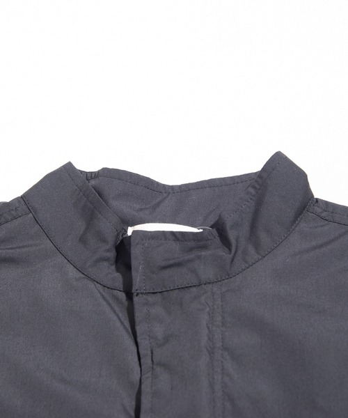 THE HITSS(ヒッツ)の「【THE HITSS】ブロード ミリタリー スタンドカラーモッズコート 一重(モッズコート・メンズ・カーキ/ブラック・L/M)」の4枚目の写真