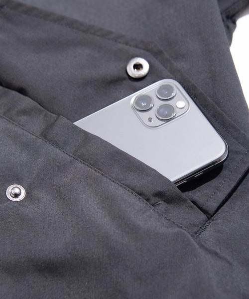 THE HITSS(ヒッツ)の「【THE HITSS】ブロード ミリタリー スタンドカラーモッズコート 一重(モッズコート・メンズ・カーキ/ブラック・L/M)」の7枚目の写真