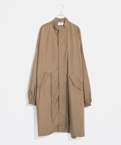 THE HITSS(ヒッツ)の「【THE HITSS】ブロード ミリタリー スタンドカラーモッズコート 一重(モッズコート・メンズ・カーキ/ブラック・L/M)」の11枚目の写真