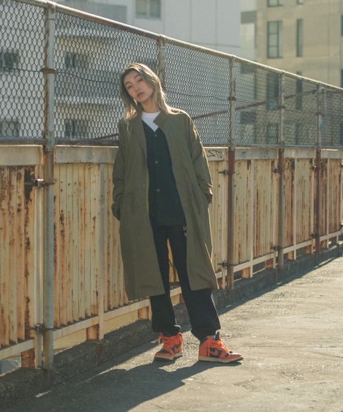 THE HITSS(ヒッツ)の「【THE HITSS】ブロード ミリタリー スタンドカラーモッズコート 一重(モッズコート・メンズ・カーキ/ブラック・L/M)」の17枚目の写真