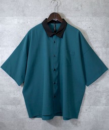 ポリストレッチ クレリックシャツ