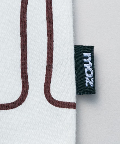 moz(モズ)の「moz プリントTシャツ(Tシャツ/カットソー・レディース・ホワイト系その他/ブラック系その他/グレー系その他・MEDIUM/LARGE/X-LARGE)」の7枚目の写真