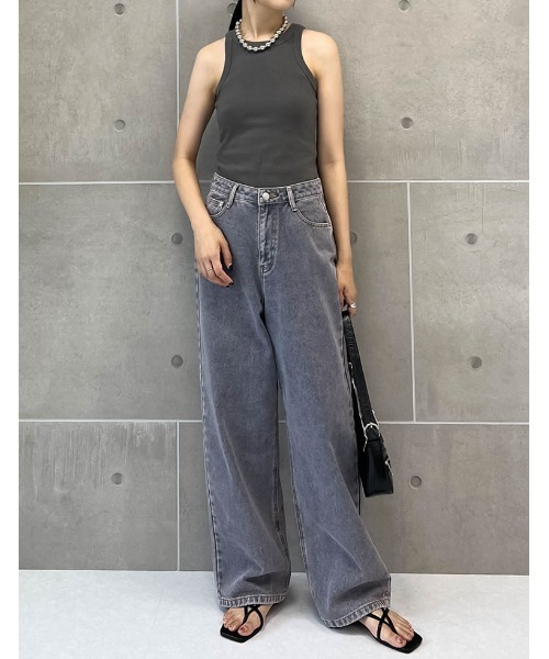 Re:EDIT（リエディ）の「アメリカンスリーブタンクトップ（タンクトップ・レディース・ホワイト/ブラック/オレンジ/グリーン/モカ/ブラック系その他/その他/ホワイト系その他/チャコールグレー・MEDIUM/LARGE）」の14枚目の写真