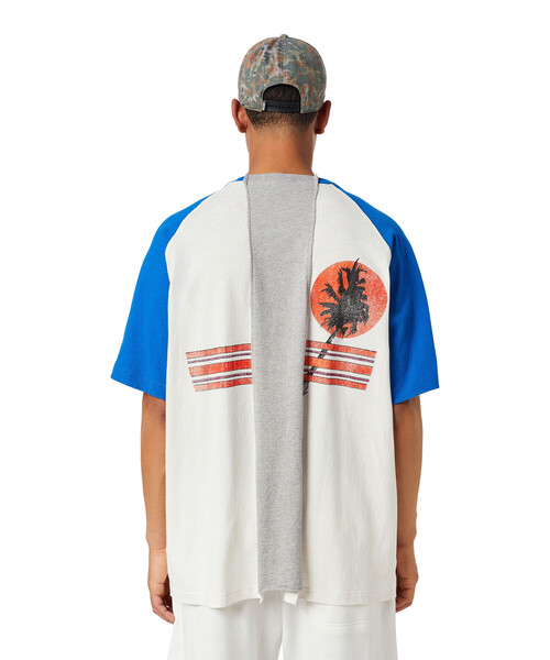 DIESEL(ディーゼル)の「メンズ Tシャツ クラック加工(Tシャツ/カットソー・メンズ・ホワイト系その他・LARGE/X-LARGE/X-SMALL/XX-LARGE/MEDIUM/SMALL)」の10枚目の写真
