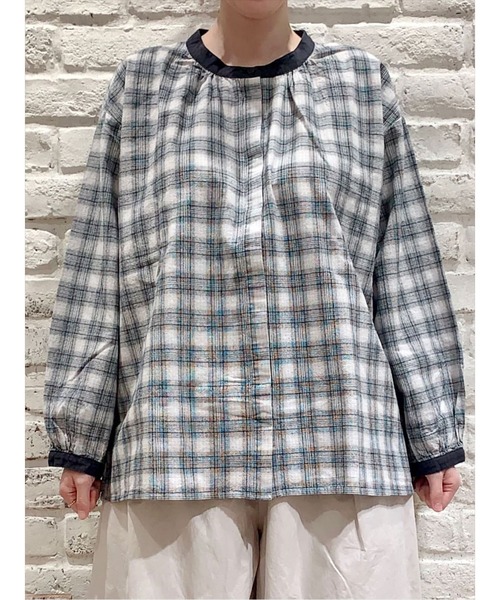 Samansa Mos2（サマンサ モスモス）の「比翼クレリックバンドカラー