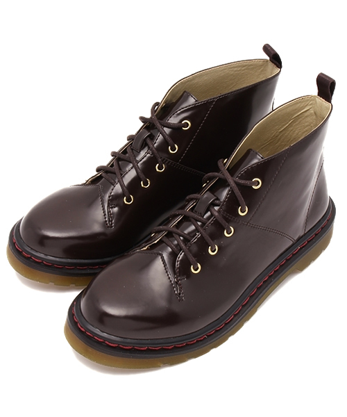 Kastane（カスタネ）の「【Kastane】5ホールハイカットシューズ（その他シューズ・レディース・ブラウン/ブラック/ホワイト・36/37/38）」の5枚目の写真