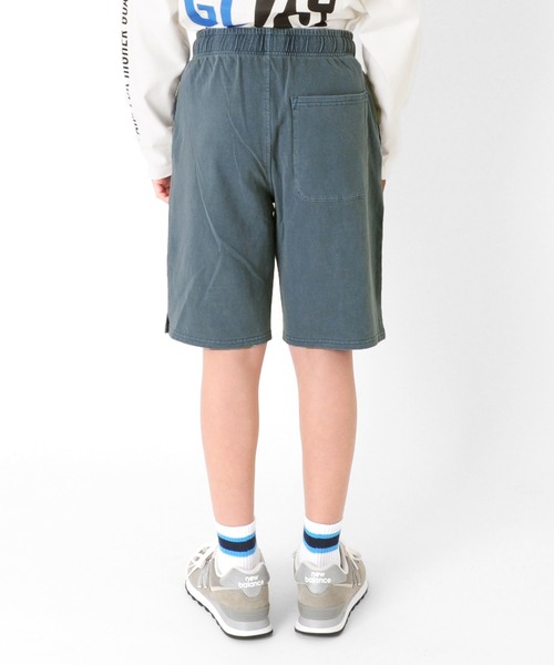GLAZOS(グラソス)の「天竺・ピグメントハーフパンツ【セットアップ対応】(その他パンツ・キッズ・チャコールグレー/レッド/カーキ/ブルー・130cm/140cm/150cm/160cm/170cm)」の8枚目の写真
