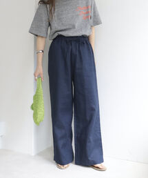 fredy emue | リネン混ギャザーパンツ(その他パンツ)