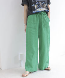 fredy emue | リネン混ギャザーパンツ(その他パンツ)