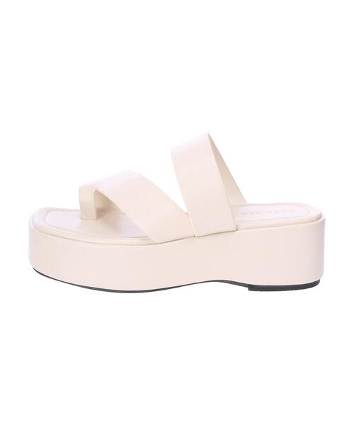 AMERICAN HOLIC(アメリカンホリック)の「スクエアプラットフォームトングサンダル(サンダル・レディース・ブラック/イエロー/アイボリー・S/M/L)」の19枚目の写真