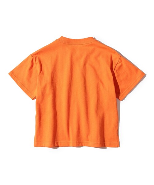 THE SHOP TK （ザ ショップ ティーケー ）の「◆【100‐140】レトロカラーロゴTシャツ（Tシャツ/カットソー・キッズ・ホワイト/オレンジ/グリーン/パープル系・10/13/12/14/11）」の6枚目の写真