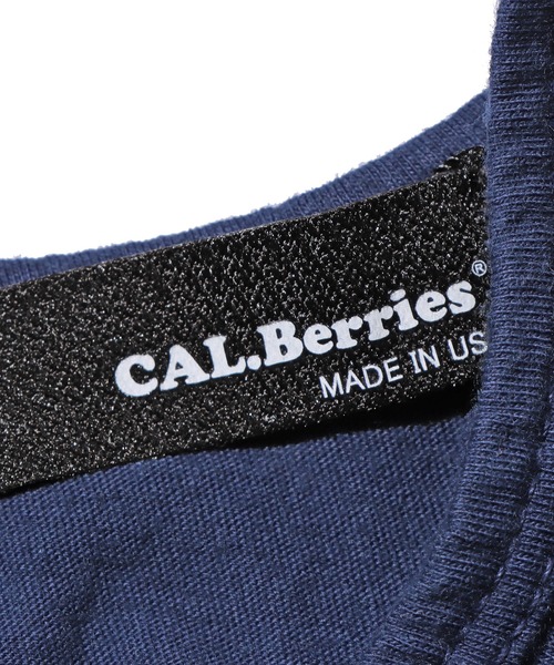 CAL．Berries（カルベリーズ）の「CAL．Berries/カルベリーズ EVERY DAY TANK WOMEN'S タンクトップ（タンクトップ・レディース・ネイビー/ライトブルー/グレー・S）」の7枚目の写真