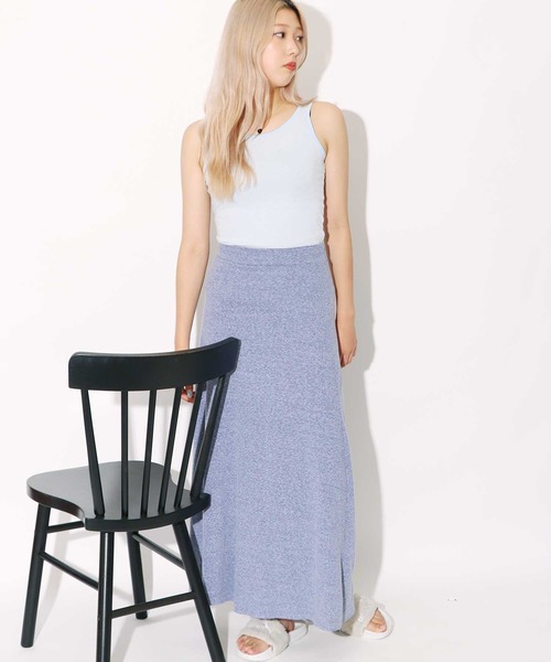 CAL．Berries（カルベリーズ）の「CAL．Berries/カルベリーズ EVERY DAY TANK WOMEN'S タンクトップ（タンクトップ・レディース・ネイビー/ライトブルー/グレー・S）」の9枚目の写真