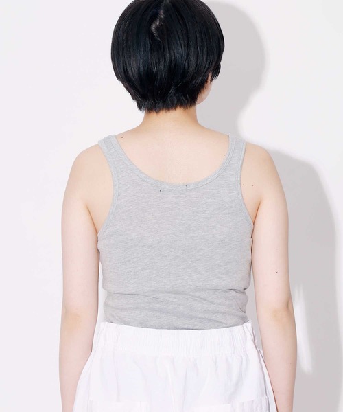 CAL．Berries（カルベリーズ）の「CAL．Berries/カルベリーズ EVERY DAY TANK WOMEN'S タンクトップ（タンクトップ・レディース・ネイビー/ライトブルー/グレー・S）」の19枚目の写真
