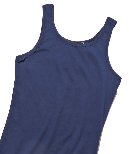 CAL．Berries（カルベリーズ）の「CAL．Berries/カルベリーズ EVERY DAY TANK WOMEN'S タンクトップ（タンクトップ・レディース・ネイビー/ライトブルー/グレー・S）」の16枚目の写真