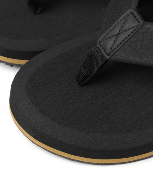 GLOBAL WORK（グローバルワーク）の「ヤミツキクッショントングサンダル/272419（サンダル・メンズ・ブラック/イエロー/ダークブラウン/ネイビー・LARGE/MEDIUM）」の9枚目の写真