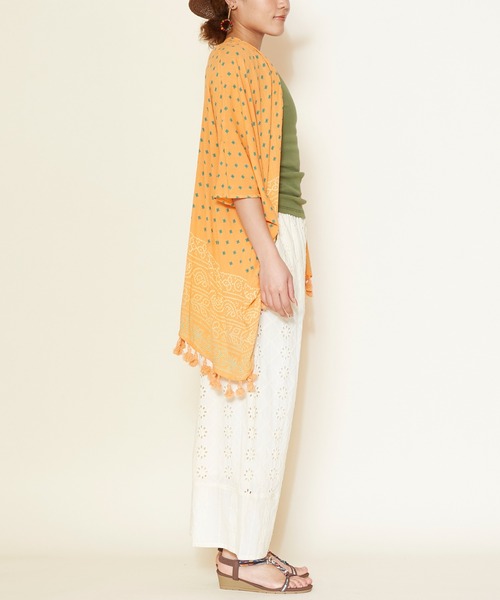 チャイハネ(チャイハネ)の「【チャイハネ】シフリー刺繍ワイドパンツ(その他パンツ・レディース・ベージュ/パープル/ターコイズブルー・FREE)」の11枚目の写真