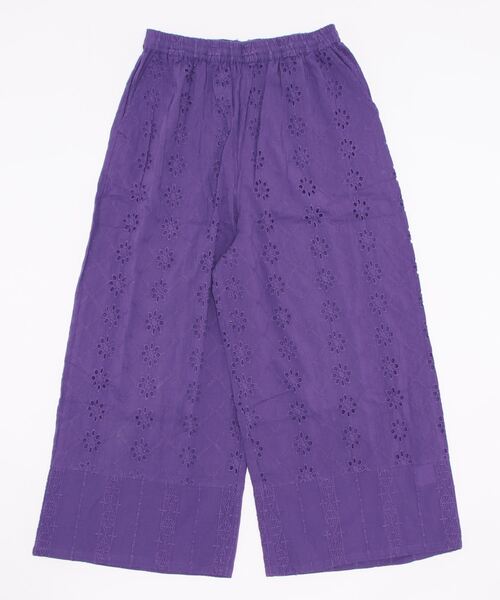 チャイハネ(チャイハネ)の「【チャイハネ】シフリー刺繍ワイドパンツ(その他パンツ・レディース・ベージュ/パープル/ターコイズブルー・FREE)」の6枚目の写真