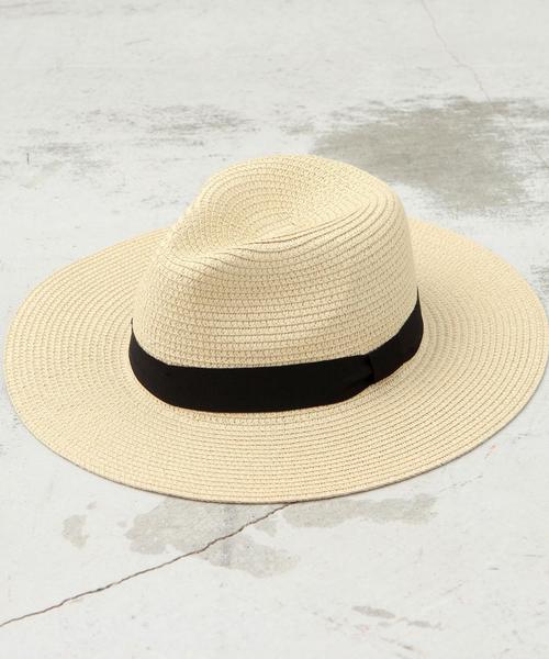 BEAUTY&YOUTH UNITED ARROWS(ビューティーアンドユースユナイテッドアローズ)の「BYBC∵ペーパーリボンビッグハット◆(ハット・レディース・ホワイト/ベージュ/ネイビー・FREE)」の2枚目の写真