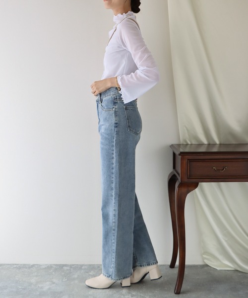 2wayシアートップス ≪Lull/ルル≫大人気シアートップス / アームカバー風2way