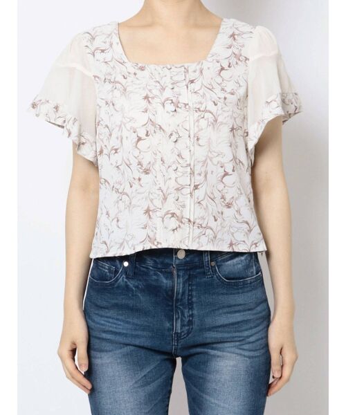 RESEXXY（リゼクシー）の「スリーブラッフルブラウス（シャツ/ブラウス・レディース・ブラック/ピンク/その他1・FREE）」の14枚目の写真