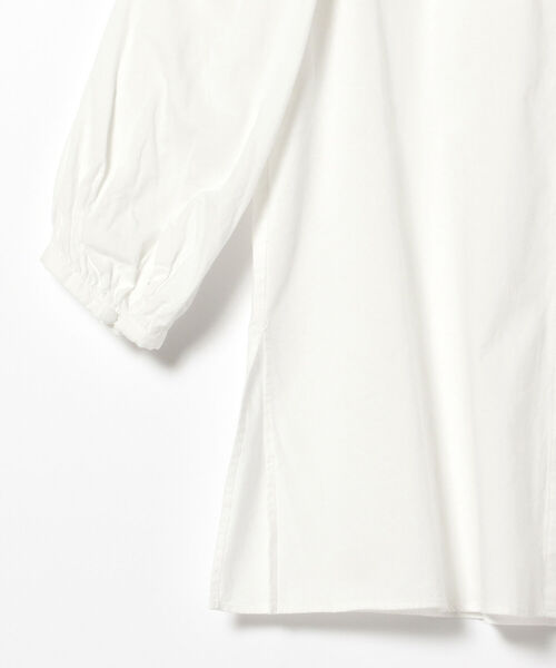 Demi-Luxe BEAMS（デミルクス ビームス）の「Demi-Luxe BEAMS / フリル カラー シャツ（シャツ/ブラウス・レディース・ホワイト/ブラック・38/36）」の13枚目の写真