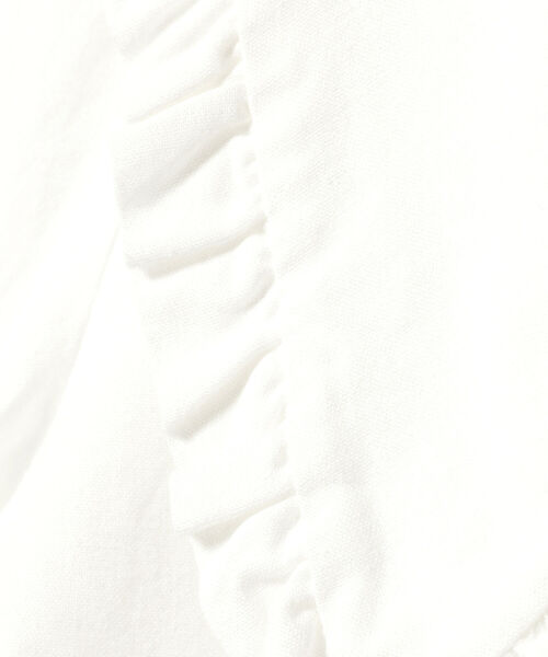 Demi-Luxe BEAMS（デミルクス ビームス）の「Demi-Luxe BEAMS / フリル カラー シャツ（シャツ/ブラウス・レディース・ホワイト/ブラック・38/36）」の15枚目の写真