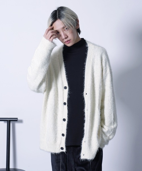 G.O.C（ジーオーシー）の「オーバーサイズ シャギー ニット
