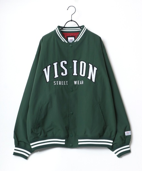 VISION STREET WEAR（ヴィジョンストリートウェア）の「VISION STREET WEAR/ヴィジョンストリートウエア ビッグシルエット ロゴ ワッペン レディース メンズ スタジャン（スタジャン・メンズ・ブラック/ネイビー/グリーン/ブラック系その他/グリーン系その他/ブルー系その他/グリーン系その他2・LL/M/L）」の12枚目の写真