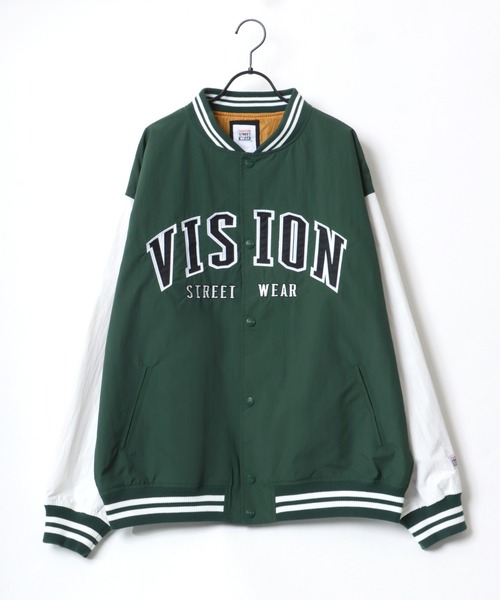 VISION STREET WEAR（ヴィジョンストリートウェア）の「VISION STREET WEAR/ヴィジョンストリートウエア ビッグシルエット ロゴ ワッペン レディース メンズ スタジャン（スタジャン・メンズ・ブラック/ネイビー/グリーン/ブラック系その他/グリーン系その他/ブルー系その他/グリーン系その他2・LL/M/L）」の14枚目の写真