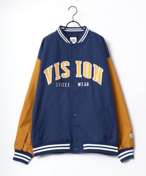 VISION STREET WEAR（ヴィジョンストリートウェア）の「VISION STREET WEAR/ヴィジョンストリートウエア ビッグシルエット ロゴ ワッペン レディース メンズ スタジャン（スタジャン・メンズ・ブラック/ネイビー/グリーン/ブラック系その他/グリーン系その他/ブルー系その他/グリーン系その他2・LL/M/L）」の20枚目の写真