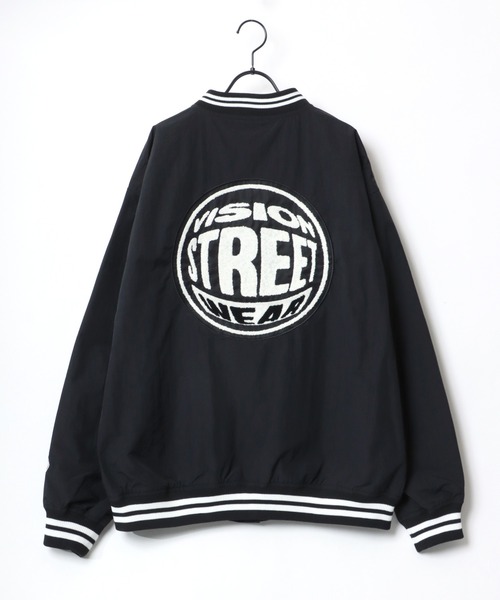 VISION STREET WEAR（ヴィジョンストリートウェア）の「VISION STREET WEAR/ヴィジョンストリートウエア ビッグシルエット ロゴ ワッペン レディース メンズ スタジャン（スタジャン・メンズ・ブラック/ネイビー/グリーン/ブラック系その他/グリーン系その他/ブルー系その他/グリーン系その他2・LL/M/L）」の11枚目の写真