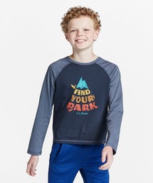 L.L.Bean（エルエルビーン）の「キッズ・オーガニック・ベースボール・ティ ビッグキッズ（Tシャツ/カットソー・キッズ）」