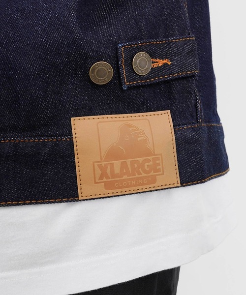 XLARGE（エクストララージ）の「XLARGE / エクストララージ DENIM WORK JACKET デニムジャケット / Gジャン（デニムジャケット・メンズ・インディゴブルー・SMALL/MEDIUM/LARGE/X-LARGE）」の13枚目の写真