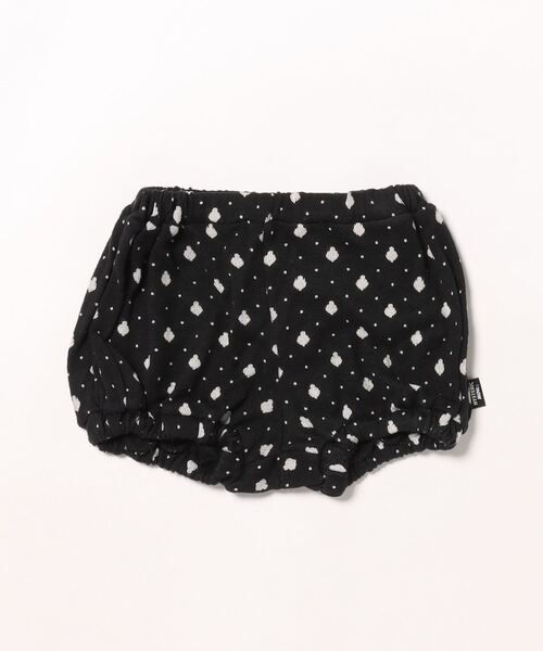 HYSTERIC MINI（ヒステリックミニ）の「[BLACK LABEL]MINI DOT総柄 ブルマ（その他パンツ・キッズ・ピンク/ブラック・FREE）」の2枚目の写真