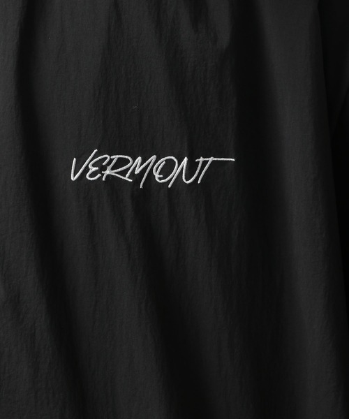 RAGEBLUE（レイジブルー）の「プチ刺繍ナイロンコーチジャケット（ブルゾン・メンズ・ブラック/カーキ・LARGE/MEDIUM）」の5枚目の写真