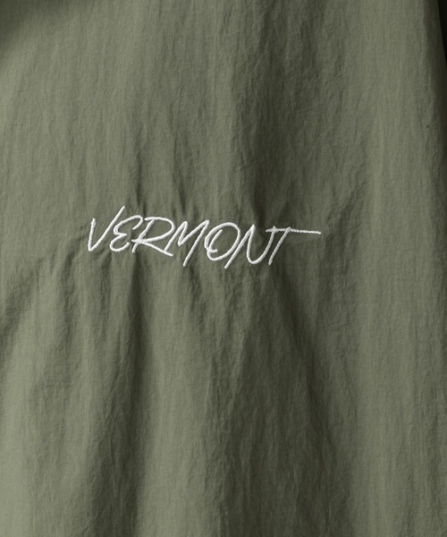 RAGEBLUE（レイジブルー）の「プチ刺繍ナイロンコーチジャケット（ブルゾン・メンズ・ブラック/カーキ・LARGE/MEDIUM）」の16枚目の写真