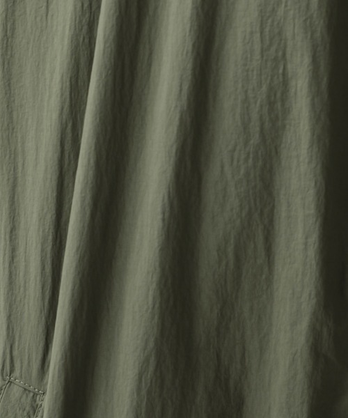 RAGEBLUE（レイジブルー）の「プチ刺繍ナイロンコーチジャケット（ブルゾン・メンズ・ブラック/カーキ・LARGE/MEDIUM）」の9枚目の写真