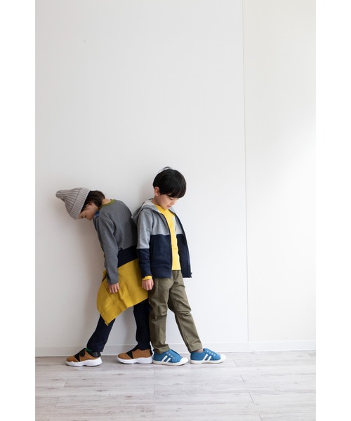 Tappet（タペット）の「配色裏毛パーカー（パーカー・キッズ・グレー/ネイビー・100cm/90cm/120cm/130cm/150cm/140cm/110cm/160cm）」の13枚目の写真