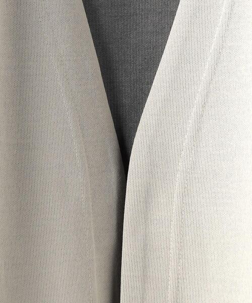green label relaxing(グリーンレーベルリラクシング)の「Clean ダブルフェイス イージー カーディガン -抗菌-(カーディガン/ボレロ・メンズ・ライトグレー/ダークグリーン/ネイビー・S/M/L/XL)」の10枚目の写真