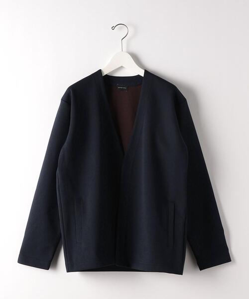 green label relaxing(グリーンレーベルリラクシング)の「Clean ダブルフェイス イージー カーディガン -抗菌-(カーディガン/ボレロ・メンズ・ライトグレー/ダークグリーン/ネイビー・S/M/L/XL)」の20枚目の写真