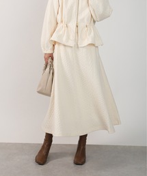 PICCIN | 【セットアップ可能】キルティングフレアスカート(スカート)
