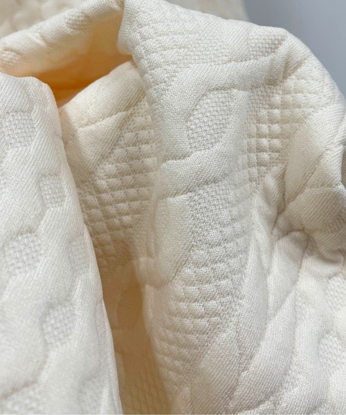 PICCIN（ピッチン）の「【セットアップ可能】キルティングフレアスカート（スカート・レディース・ブラック/アイボリー・M）」の12枚目の写真