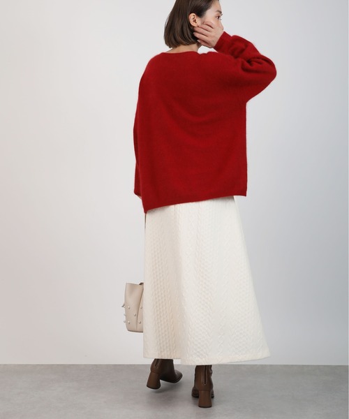 PICCIN（ピッチン）の「【セットアップ可能】キルティングフレアスカート（スカート・レディース・ブラック/アイボリー・M）」の17枚目の写真