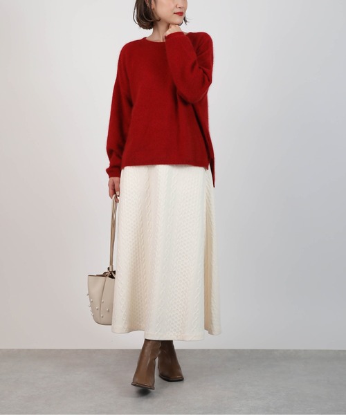 PICCIN（ピッチン）の「【セットアップ可能】キルティングフレアスカート（スカート・レディース・ブラック/アイボリー・M）」の22枚目の写真