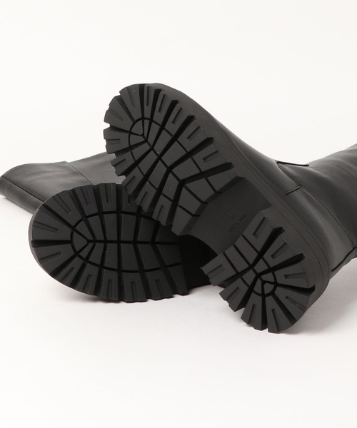 AMERICAN HOLIC（アメリカンホリック）の「ボリュームソールロングブーツ（ブーツ・レディース・ブラック/ベージュ・M/S/L）」の18枚目の写真